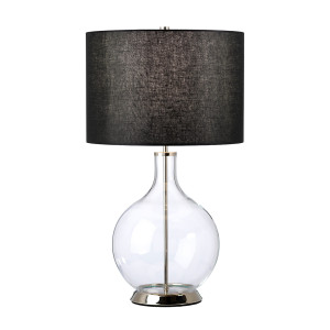Lampa stołowa Orb - 1 źródło światła - Polerowany nikiel Elstead