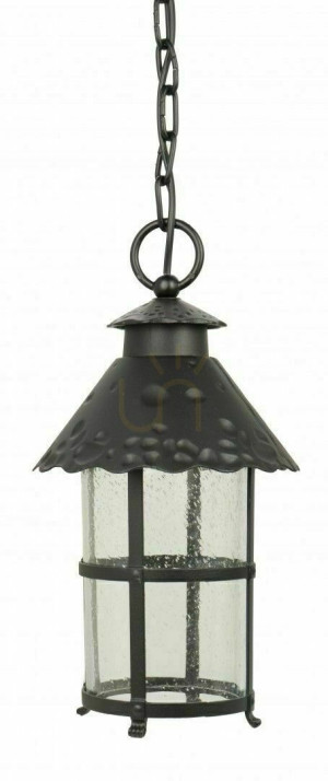 Lampa zewnętrzna wisząca SU-MA Toledo K 1018/1/R czarna patynowana
