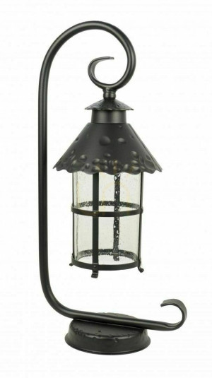 Lampa ogrodowa stojąca SU-MA Toledo 54 cm czarna K 4011/1/R