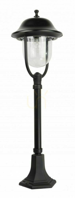 Lampa ogrodowa stojąca SU-MA Prince czarna 87 cm E27 retro K 5002/3/O