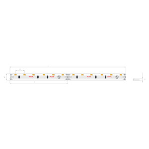 Taśma LED K-SE-35-0480-24V 4.8W/m rokla 5 metrów