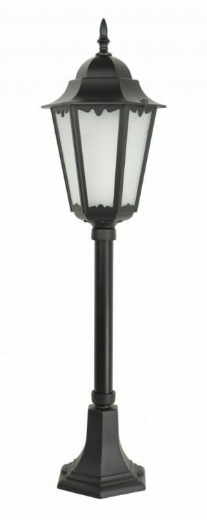 Lampa ogrodowa stojąca SU-MA Retro Classic II K 5002/3/H czarna 85 cm
