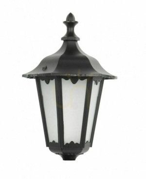 Lampa ogrodowa stojąca SU-MA Retro Midi czarna E27 K 1018 M
