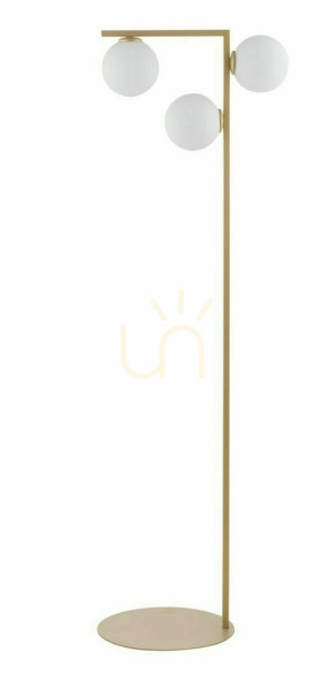 Lampa podłogowa Sigma Andy złoty beż 3xG9 LED 150 cm 33340