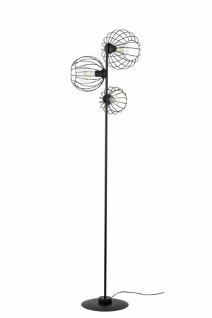 Lampa podłogowa Sigma Cherry czarna 3xE27 170 cm 50311
