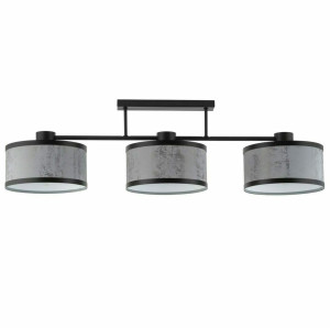 Plafon Sigma Glory 3 czarno-szary 40516