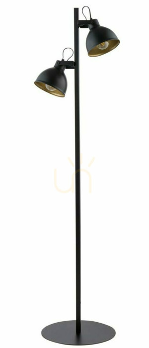 Lampa podłogowa Sigma Mars czarno-złota 2xE27 150 cm 50266