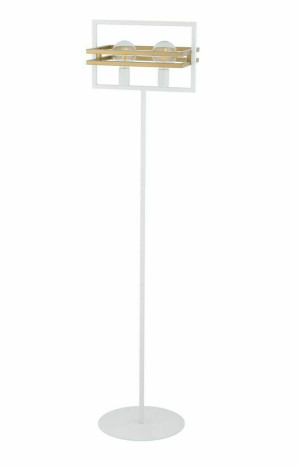 Lampa podłogowa Sigma MERCI biały złoty 50322