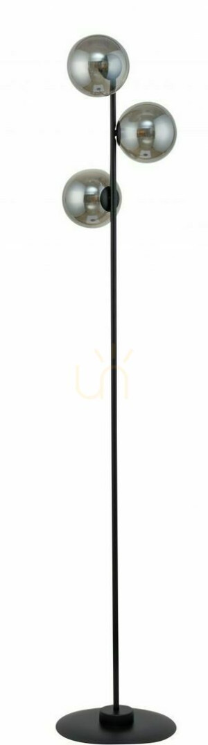Lampa podłogowa Sigma Roma czarna 3xG9 161 cm 50223