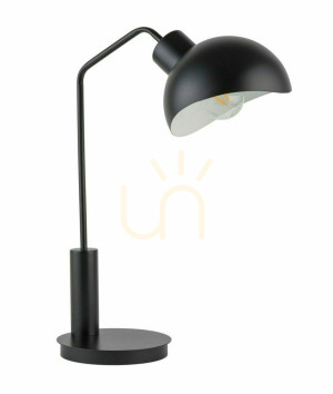 Lampa stołowa Sigma Roy czarna biała stal lakierowana 50326