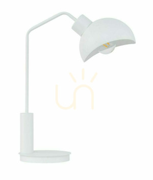 Lampa stołowa Sigma Roy biały 50327 stal lakierowana E27