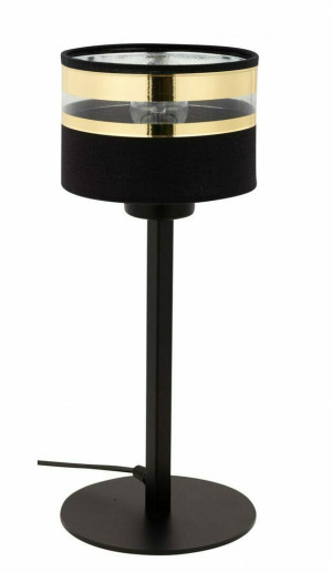 Lampa stołowa Sigma Sofia czarno-złota 50237