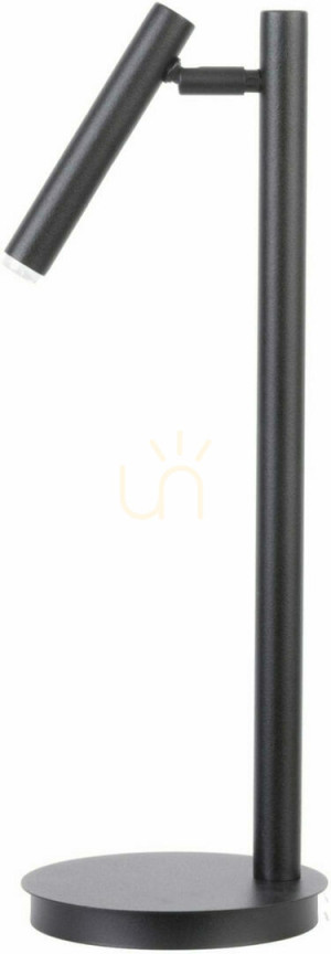 Lampa stołowa Sigma Sopel czarna stalowa 48 cm 50195