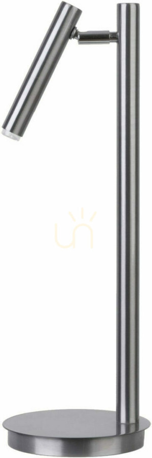 Lampa stołowa Sigma Sopel srebrna stal lakierowana 50194