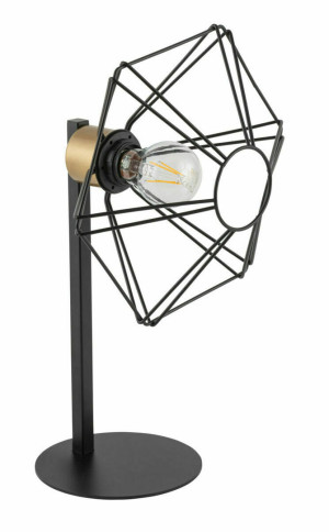 Lampka stołowa Sigma VARIO czarno-złota 50349