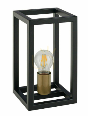 Lampa stołowa Sigma Vigo czarno-złota 50247