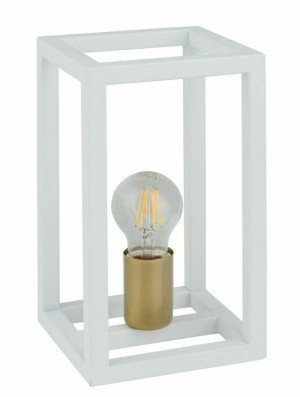 Lampa stołowa Sigma VIGO biało-złota 50248