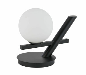 Lampa stołowa Sigma ZOE czarna biała 12W G9 SKU 50284