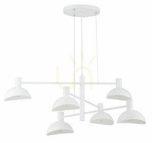 Lampa wisząca Sigma Artis 6 biała 40532