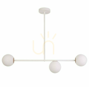 Lampa wisząca Sigma Gama 3 biała 33191