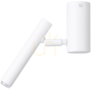 Lampa wisząca Sigma Sopel 1 krótki biały stal lakierowana 33160