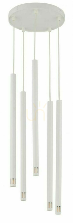 Lampa wisząca Sigma Sopel Laser 5 biała 5xG9 SKU 33229