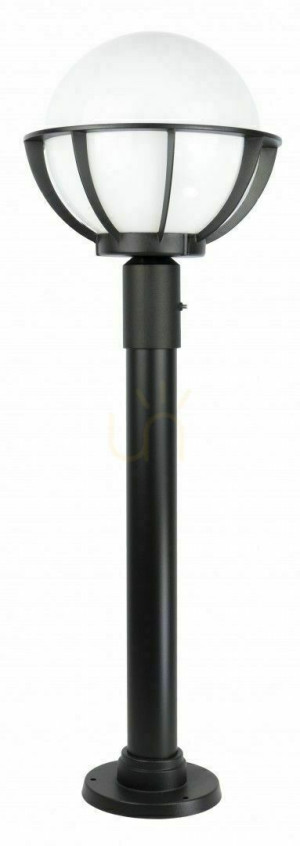 Lampa ogrodowa stojąca SU-MA kula 90 cm czarna K 5002/2/KPO 250