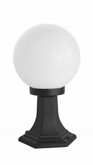 Lampa ogrodowa stojąca SU-MA czarna kula PMMA K 4011/1/K 200