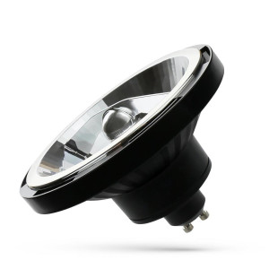 Led Ar111 Gu10 230v 12W SMD 45st WW Black Spectrum