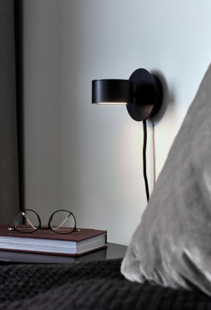 Lampa ścienna CLYDE Nordlux LED Metal Czarny