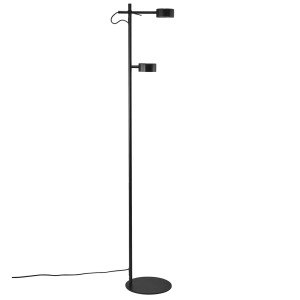 Lampa podłogowa Clyde czarna Nordlux