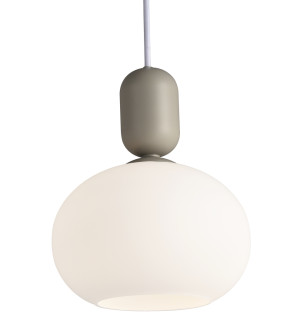 Lampa wisząca Notti Szara Nordlux