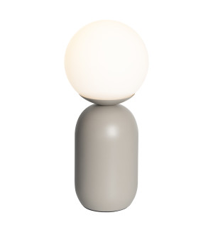 Lampa stołowa Notti szara Nordlux