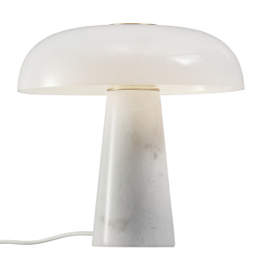 Lampa stołowa Glossy Biała marmur Nordlux