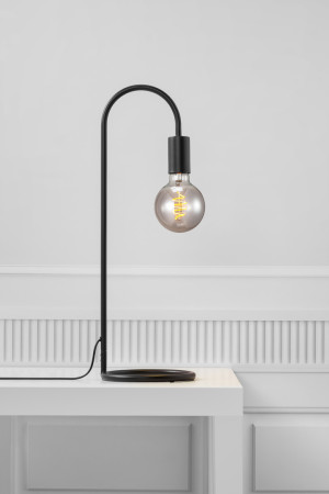 Lampa stołowa PACO Nordlux E27 25W Metal Czarny