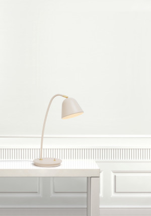 Lampa stołowa FLEUR Nordlux E14 15W Metal Beżowy