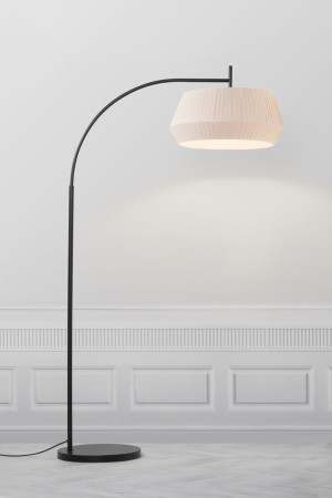 Lampa podłogowa DICTE Nordlux E27 60W Tekstylia Beżowy