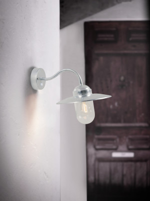 Lampa ścienna LUXE Nordlux E27 60W Stal galwanizowana Ocynkowany