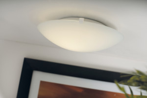 Lampy sufitowe STANDARD Nordlux E27 60W Szkło Biały