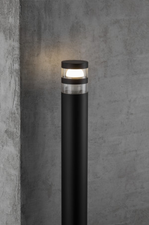 Lampa ogrodowa BIRK Nordlux E27 40W Aluminium Czarny