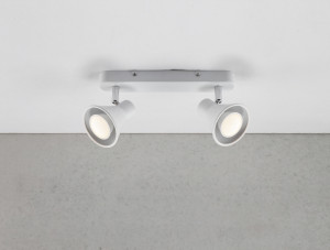 Lampa sufitowa EIK Nordlux GU10 2X35W Metal Biały