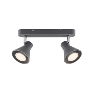 Lampa sufitowa EIK Nordlux GU10 2X35W Metal Szary