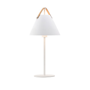 Lampa stołowa STRAP DFTP E27 40W Metal Biały