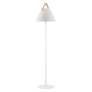 Lampa podłogowa STRAP DFTP E27 40W Metal Biały