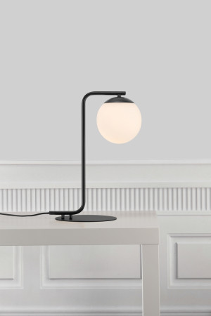 Lampa stołowa GRANT Nordlux E14 40W Szkło Czarny