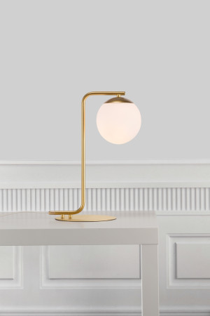 Lampa stołowa GRANT Nordlux E14 40W Szkło Mosiądz