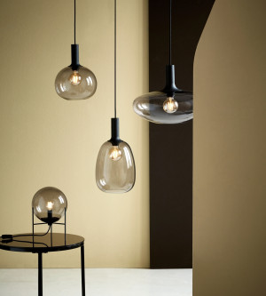 Lampa stołowa ALTON Nordlux E14 15W Szkło Czarny