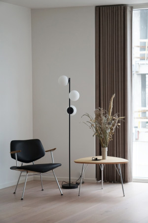 Lampa podłogowa LILLY Nordlux E14 3X15W Metal Czarny