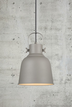 Lampa wisząca ADRIAN Nordlux E27 40 Metal Szary