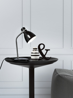 Lampa stołowa CYCLONE Nordlux E14 15W Metal Czarny